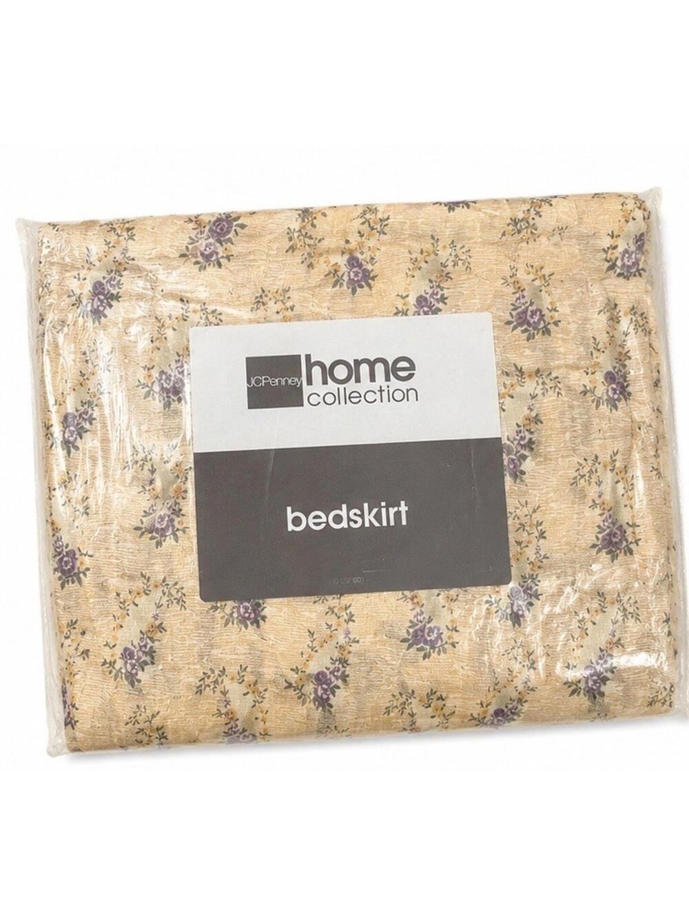 JCPenney Home Collection Full Size Floral Bedskirt